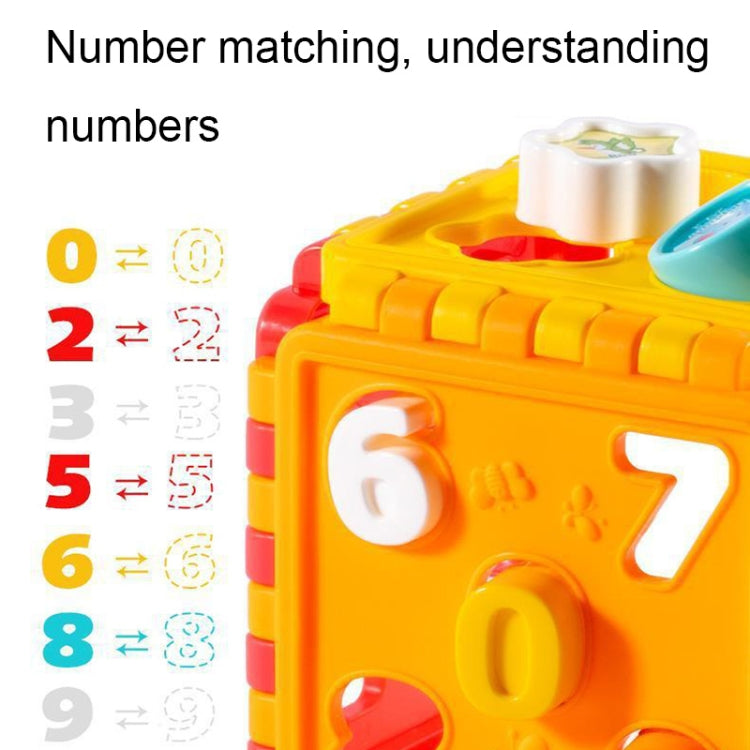 Children Educational Hexahedral Cube Digital Building Blocks Baby Early Education Toyse