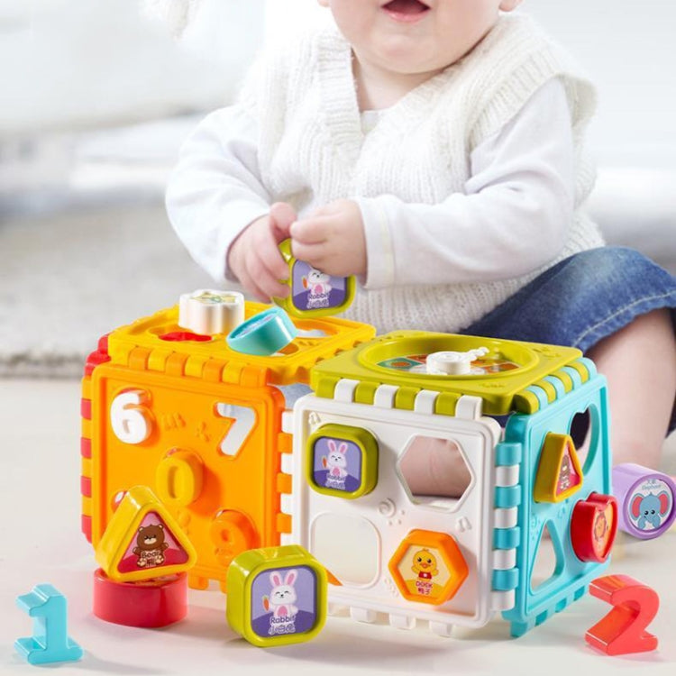 Children Educational Hexahedral Cube Digital Building Blocks Baby Early Education Toyse