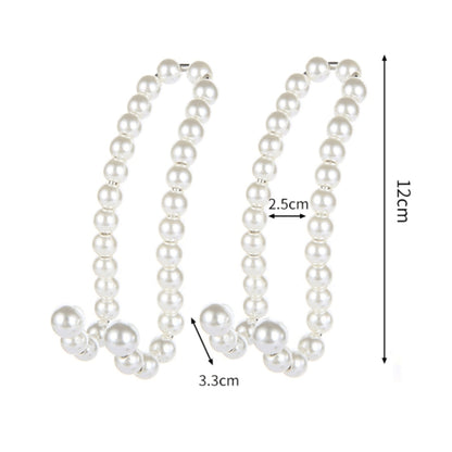 Stainless Steel Pearl Multifunctional Car Seat Back Hook