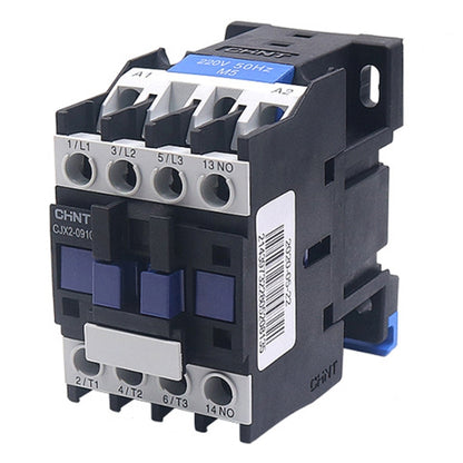 220V Silver Alloy Contacts Multi-Purpose Single-Phase AC Contactor, CHNT CJX2-0910 9A, CHNT CJX2-0901 9A, CHNT CJX2-1210 12A, CHNT CJX2-1201 12A, CHNT CJX2-1810 18A, CHNT CJX2-1801 18A, CHNT CJX2-2510 25A, CHNT CJX2-2501 25A, CHNT CJX2-3210 32A        ...