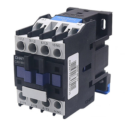 220V Silver Alloy Contacts Multi-Purpose Single-Phase AC Contactor, CHNT CJX2-0910 9A, CHNT CJX2-0901 9A, CHNT CJX2-1210 12A, CHNT CJX2-1201 12A, CHNT CJX2-1810 18A, CHNT CJX2-1801 18A, CHNT CJX2-2510 25A, CHNT CJX2-2501 25A, CHNT CJX2-3210 32A        ...