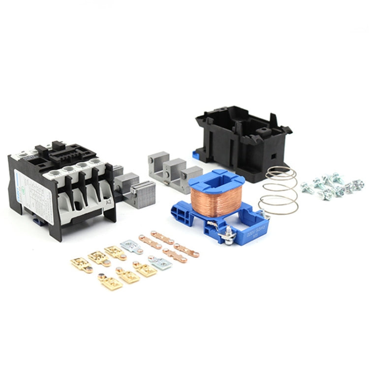 220V Silver Alloy Contacts Multi-Purpose Single-Phase AC Contactor, CHNT CJX2-0910 9A, CHNT CJX2-0901 9A, CHNT CJX2-1210 12A, CHNT CJX2-1201 12A, CHNT CJX2-1810 18A, CHNT CJX2-1801 18A, CHNT CJX2-2510 25A, CHNT CJX2-2501 25A, CHNT CJX2-3210 32A