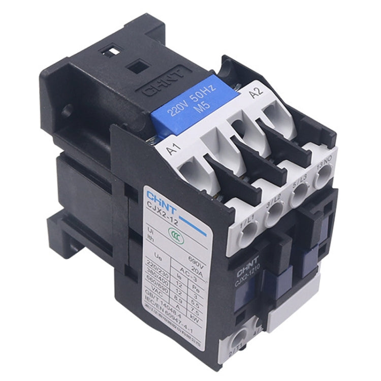 220V Silver Alloy Contacts Multi-Purpose Single-Phase AC Contactor, CHNT CJX2-0910 9A, CHNT CJX2-0901 9A, CHNT CJX2-1210 12A, CHNT CJX2-1201 12A, CHNT CJX2-1810 18A, CHNT CJX2-1801 18A, CHNT CJX2-2510 25A, CHNT CJX2-2501 25A, CHNT CJX2-3210 32A        ...