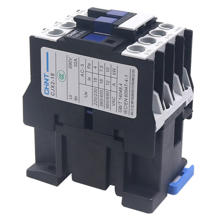 220V Silver Alloy Contacts Multi-Purpose Single-Phase AC Contactor, CHNT CJX2-0910 9A, CHNT CJX2-0901 9A, CHNT CJX2-1210 12A, CHNT CJX2-1201 12A, CHNT CJX2-1810 18A, CHNT CJX2-1801 18A, CHNT CJX2-2510 25A, CHNT CJX2-2501 25A, CHNT CJX2-3210 32A        ...
