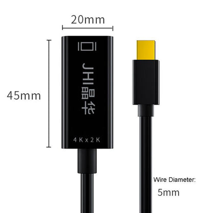 JINGHUA Mini DP To HDMI HD Video Converter For Thunderbolt 4K Interface