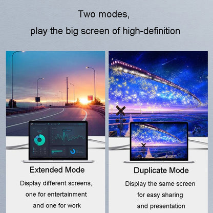 JINGHUA Mini DP To HDMI HD Video Converter For Thunderbolt 4K Interface