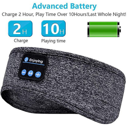 Sleep Bluetooth Bandana Headband Wireless Music Sport Headband Built-in Sleep Music Eye Mask