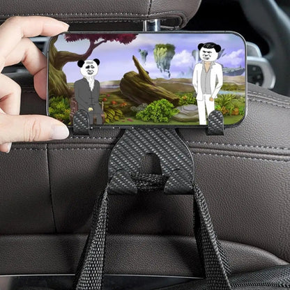 Car Storage Hook Rear Seat Invisible Multi-function Mobile Phone Holder