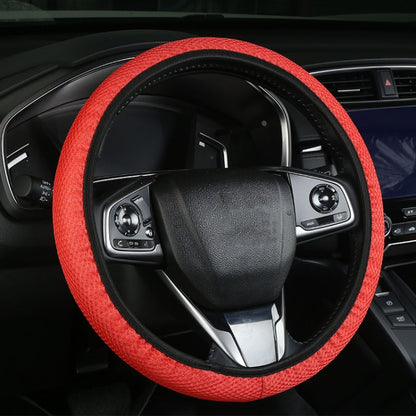 Car Mesh Steering Wheel Cover Breathable Elasticized Handle Sleeve, 38cm