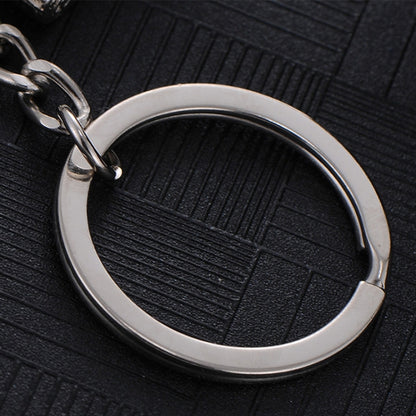 Men Car Pendant Personalized Tank World Model Keychain