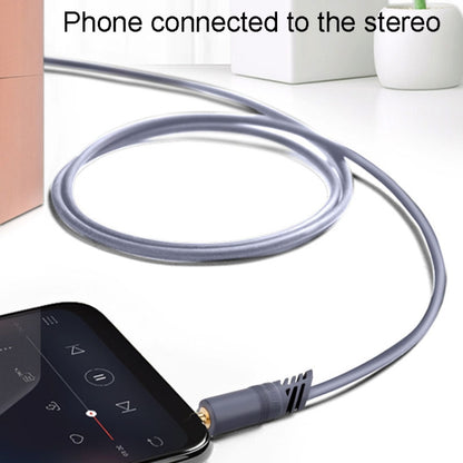 JINGHUA A240 3.5mm Male To Male Audio Cable Cell Phone Car Stereo Microphone Connection Wire, 1.5m, 3m, 5m, 10m, 15m, 20m, 30m