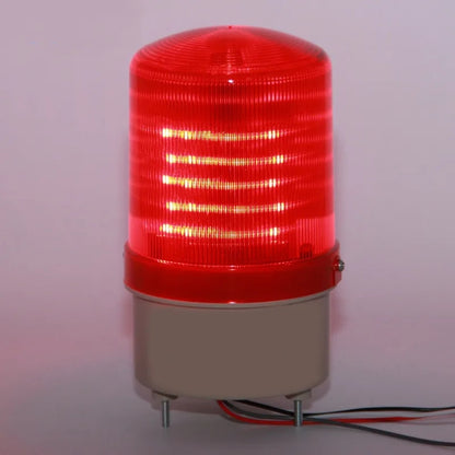 LED Rotating Warning Light Audible Alarm Light