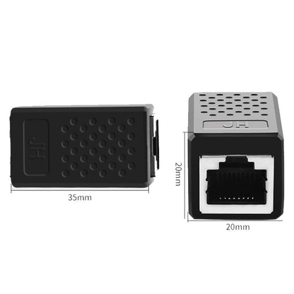 JINGHUA S61 Dual Pass-Through Header Network Cable Butt Connector Extender