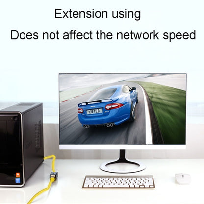 JINGHUA S61 Dual Pass-Through Header Network Cable Butt Connector Extender