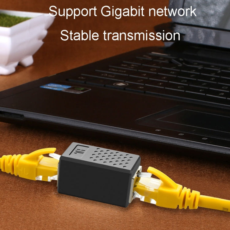 JINGHUA S61 Dual Pass-Through Header Network Cable Butt Connector Extender