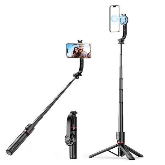 L20 Magnetic Bluetooth Selfie Stick Phone Holder Desktop Tripod, L20, L20S