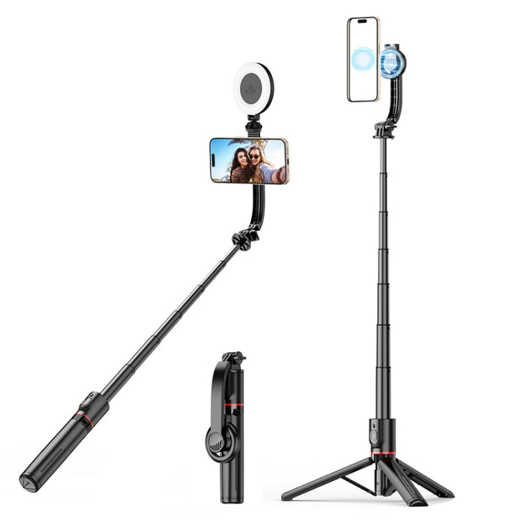 L20 Magnetic Bluetooth Selfie Stick Phone Holder Desktop Tripod, L20, L20S
