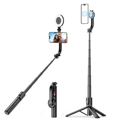 L20 Magnetic Bluetooth Selfie Stick Phone Holder Desktop Tripod, L20, L20S