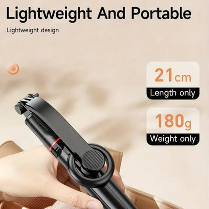 L20 Magnetic Bluetooth Selfie Stick Phone Holder Desktop Tripod, L20, L20S