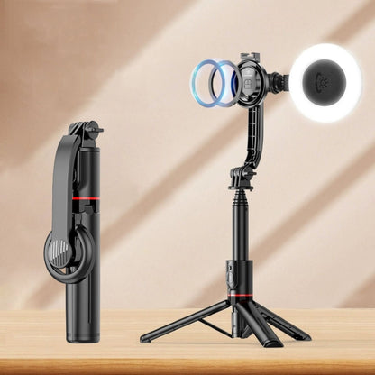 L20 Magnetic Bluetooth Selfie Stick Phone Holder Desktop Tripod, L20, L20S