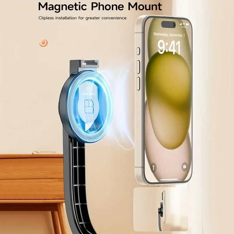 L20 Magnetic Bluetooth Selfie Stick Phone Holder Desktop Tripod, L20, L20S