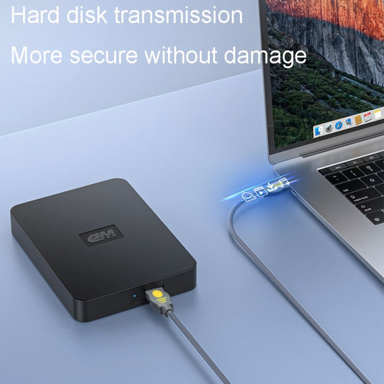 JINGHUA U110 USB2.0 Male To Male Cable Copper Data Cable With Magnetic Ring, 1.5m, 3m, 5m, 10m