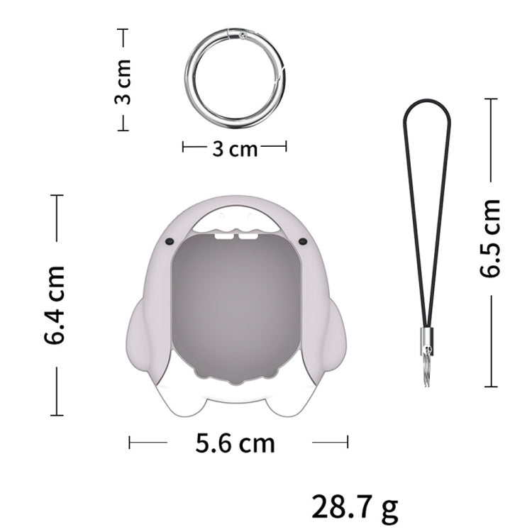 For Tamagotchi Uni (2023) Cartoon Shark Electronic Pet Game Console Silicone Protective Cover, For Tamagotchi Uni (2023)