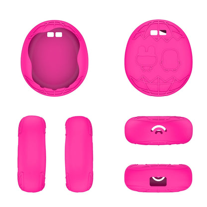 For Tamagotchi Uni (2023) Pet Game Machine Silicone Protection Case, For Tamagotchi Uni (Black), For Tamagotchi Uni (Rose Red), For Tamagotchi Uni (Blue)