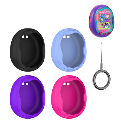 For Tamagotchi Uni (2023) Pet Game Machine Silicone Protection Case, For Tamagotchi Uni (Blue), For Tamagotchi Uni (Black), For Tamagotchi Uni (Rose Red)
