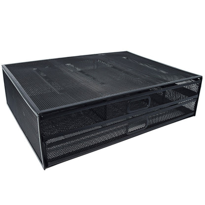 Computer Cooling Height Increase Stand Drawer Type Double Iron Desktop Storage Shelf
