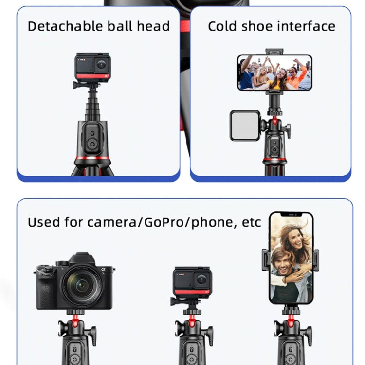 Octopus Tripod Mobile Phone Camera Portable Handheld Photo Bracket, C03 Telescopic Pole With Remote