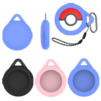 For Pokemon Go Plus+ Sleep Monitor Poke Ball Anti-fall Silicone Protective Case, For Pokemon Go Plus+(Black), For Pokemon Go Plus+(Pink), For Pokemon Go Plus+(Luminous Blue)