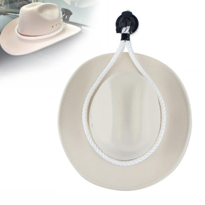 Car Cowboy Hat Rack Home Door Rear Hat Hook Holder, Black, White, Gray, Yellow