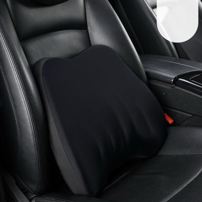 Car Memory Foam Neck Pillow Car Neck Rest Silk Pillow Car Seat Cervical Cushion, Headrest Black, Headrest Coffee, Headrest Gray, Lumbar Pad Coffee, Lumbar Pad Black, Lumbar Pad Gray
