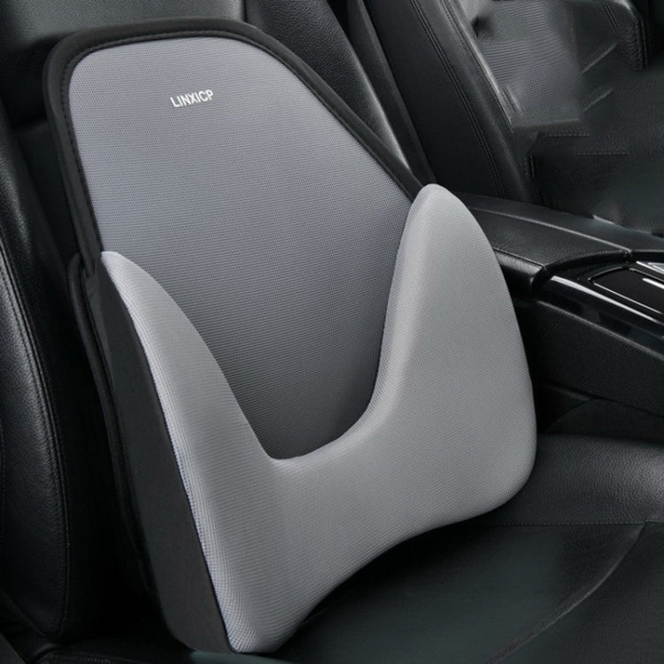 LINXICP 3 In 1 Car Seat Lumbar Cushion Summer Special Memory Foam Breathable Car Back Pad
