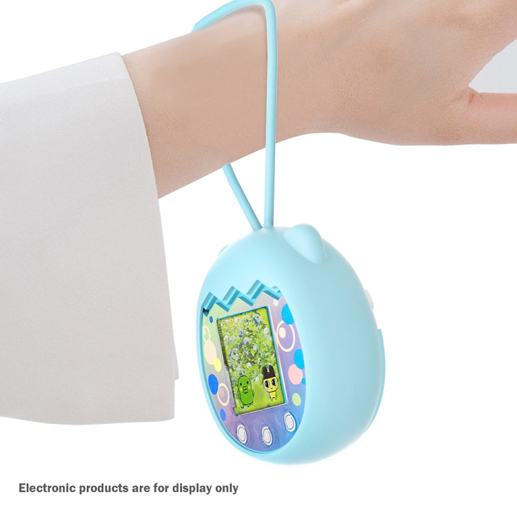For Tamagotchi Pix Cartoon Electronic Pet Gaming Machine Silicone Protective Cover, Pink, Purple, Blue, Cyan