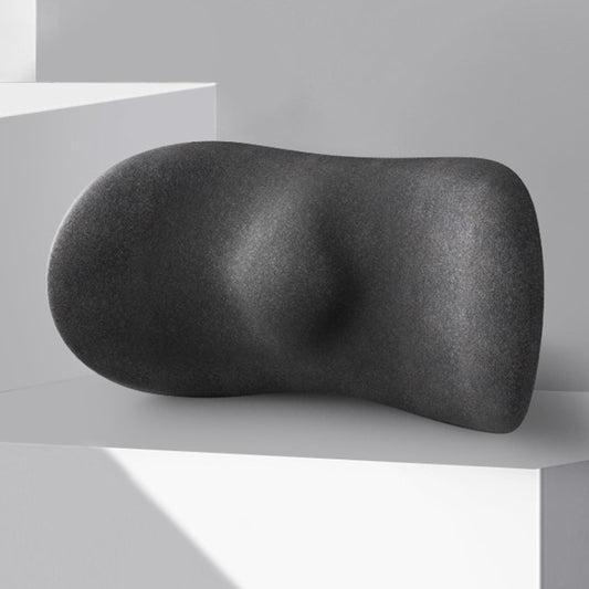 Car Cushion Driving Seat Cervical Support Backrest Pillow, Waist Pad Black, Waist Pad Blue, Waist Pad Gray, Headrest + Waist Pad Black, Headrest + Waist Pad Blue, Headrest + Waist Pad Gray