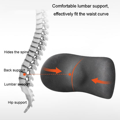 Car Cushion Driving Seat Cervical Support Backrest Pillow, Waist Pad Black, Waist Pad Blue, Waist Pad Gray, Headrest + Waist Pad Black, Headrest + Waist Pad Blue, Headrest + Waist Pad Gray