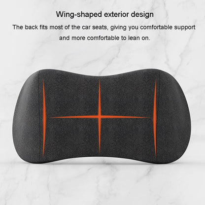 Car Cushion Driving Seat Cervical Support Backrest Pillow, Waist Pad Black, Waist Pad Blue, Waist Pad Gray, Headrest + Waist Pad Black, Headrest + Waist Pad Blue, Headrest + Waist Pad Gray