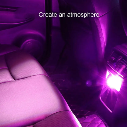 Car Diamond Model USB Ambient Light Charge-Free Plug And Play LED Decorative Lights