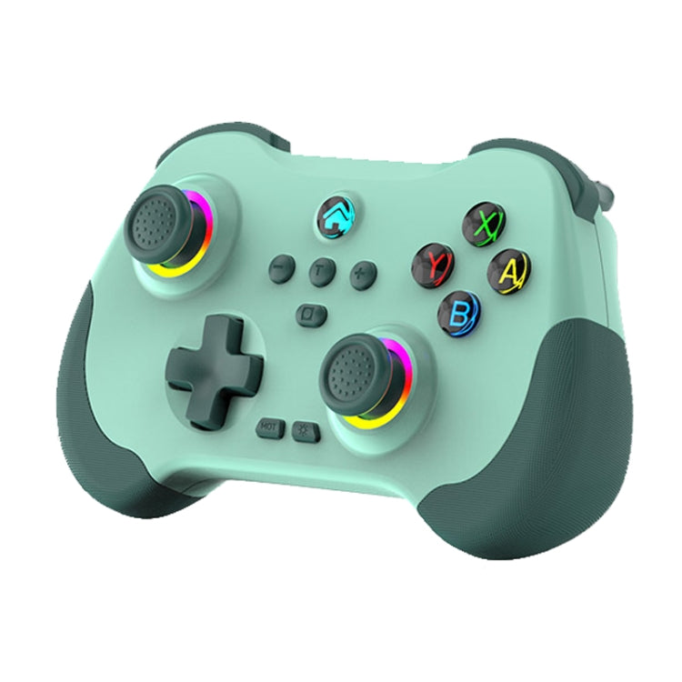 Z01 Wireless Gaming Vortex Dual Hall Body Grip For Switch / PS3 / PS4 / Adroid / IOS, White, black, green