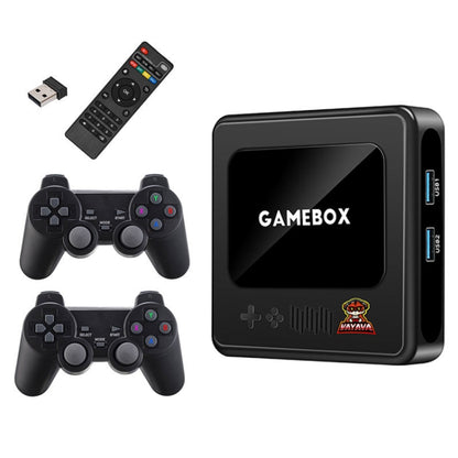 G10 GAMEBOX TV Box Dual System Wireless Android 3D Home 4K HD Game Console Support PS1 / PSP, 64G 30,000+ Games (Black), 128G 40,000+ Games (Black), 256G 60,000+ Games (Black), 64G 30,000+ Games (White), 128G 40,000+ Games (White)
