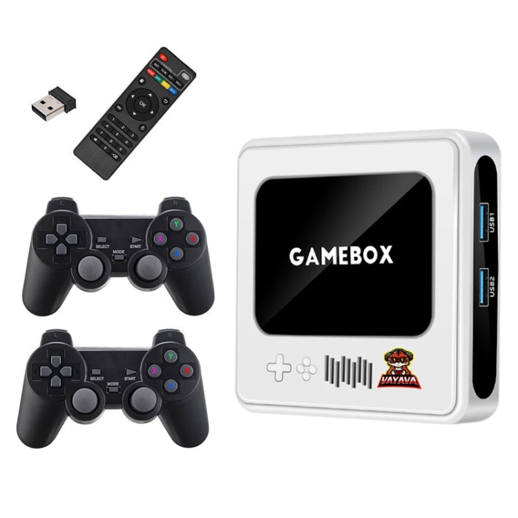 G10 GAMEBOX TV Box Dual System Wireless Android 3D Home 4K HD Game Console Support PS1 / PSP, 64G 30,000+ Games (Black), 128G 40,000+ Games (Black), 256G 60,000+ Games (Black), 64G 30,000+ Games (White), 128G 40,000+ Games (White)