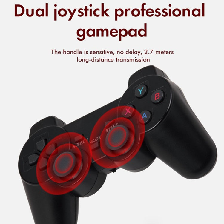 G10 GAMEBOX TV Box Dual System Wireless Android 3D Home 4K HD Game Console Support PS1 / PSP, 64G 30,000+ Games (Black), 128G 40,000+ Games (Black), 256G 60,000+ Games (Black), 64G 30,000+ Games (White), 128G 40,000+ Games (White)