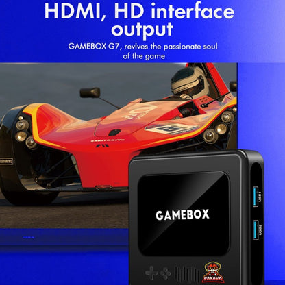 G10 GAMEBOX TV Box Dual System Wireless Android 3D Home 4K HD Game Console Support PS1 / PSP, 64G 30,000+ Games (Black), 128G 40,000+ Games (Black), 256G 60,000+ Games (Black), 64G 30,000+ Games (White), 128G 40,000+ Games (White)