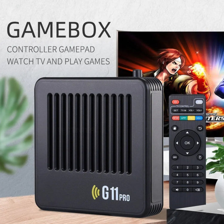G11 PRO Game Machine TV Box Dual System HDMI HD 4K Retro Arcade, 64G 30,000+ Games, 128G 40,000+ Games, 256G 60,000+ Games, 64G+Charging Handle, 128G+Charging Handle, 256G+Charging Handle