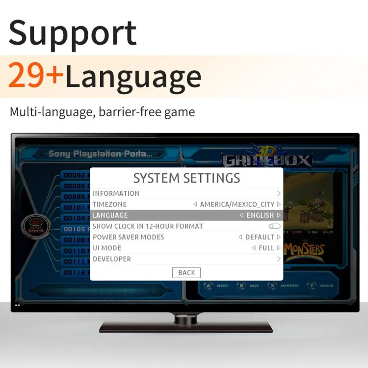 G11 PRO Game Machine TV Box Dual System HDMI HD 4K Retro Arcade, 64G 30,000+ Games, 128G 40,000+ Games, 256G 60,000+ Games, 64G+Charging Handle, 128G+Charging Handle, 256G+Charging Handle