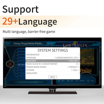 G11 PRO Game Machine TV Box Dual System HDMI HD 4K Retro Arcade, 64G 30,000+ Games, 128G 40,000+ Games, 256G 60,000+ Games, 64G+Charging Handle, 128G+Charging Handle, 256G+Charging Handle