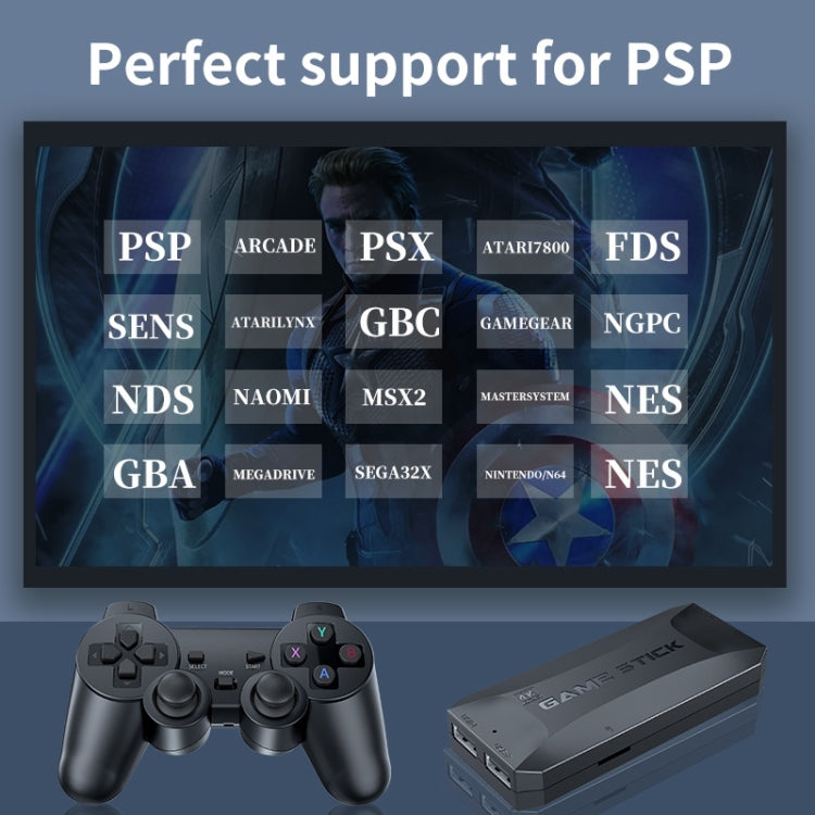 M16 3D HD 4K HDMI Video Game Console, 64G, 128G