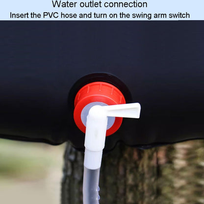 Outdoor Folding Solar Shower Bag Portable Water Storage Bag For Home Use, 20L, 25L